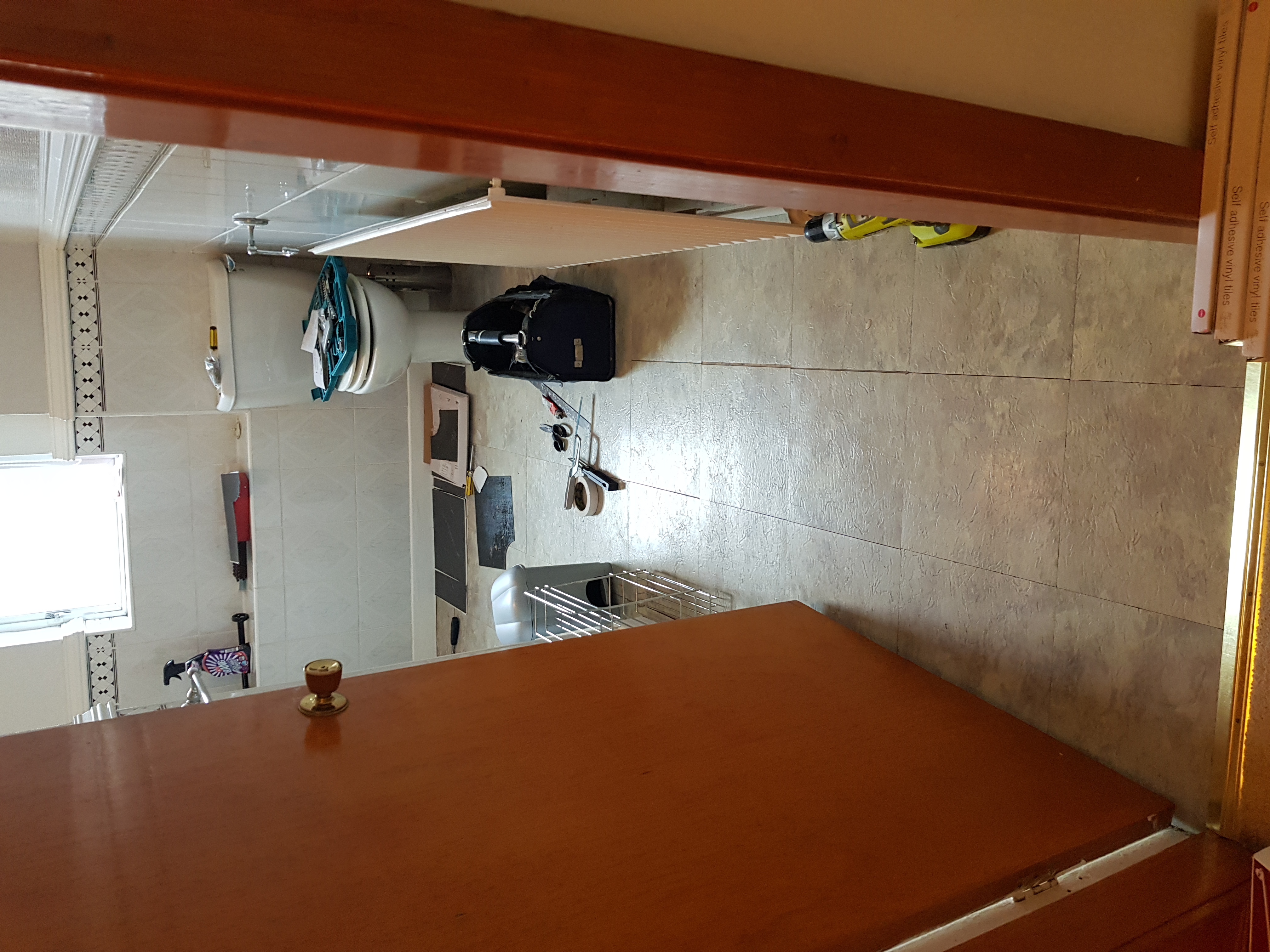 Bathroom Flooring before