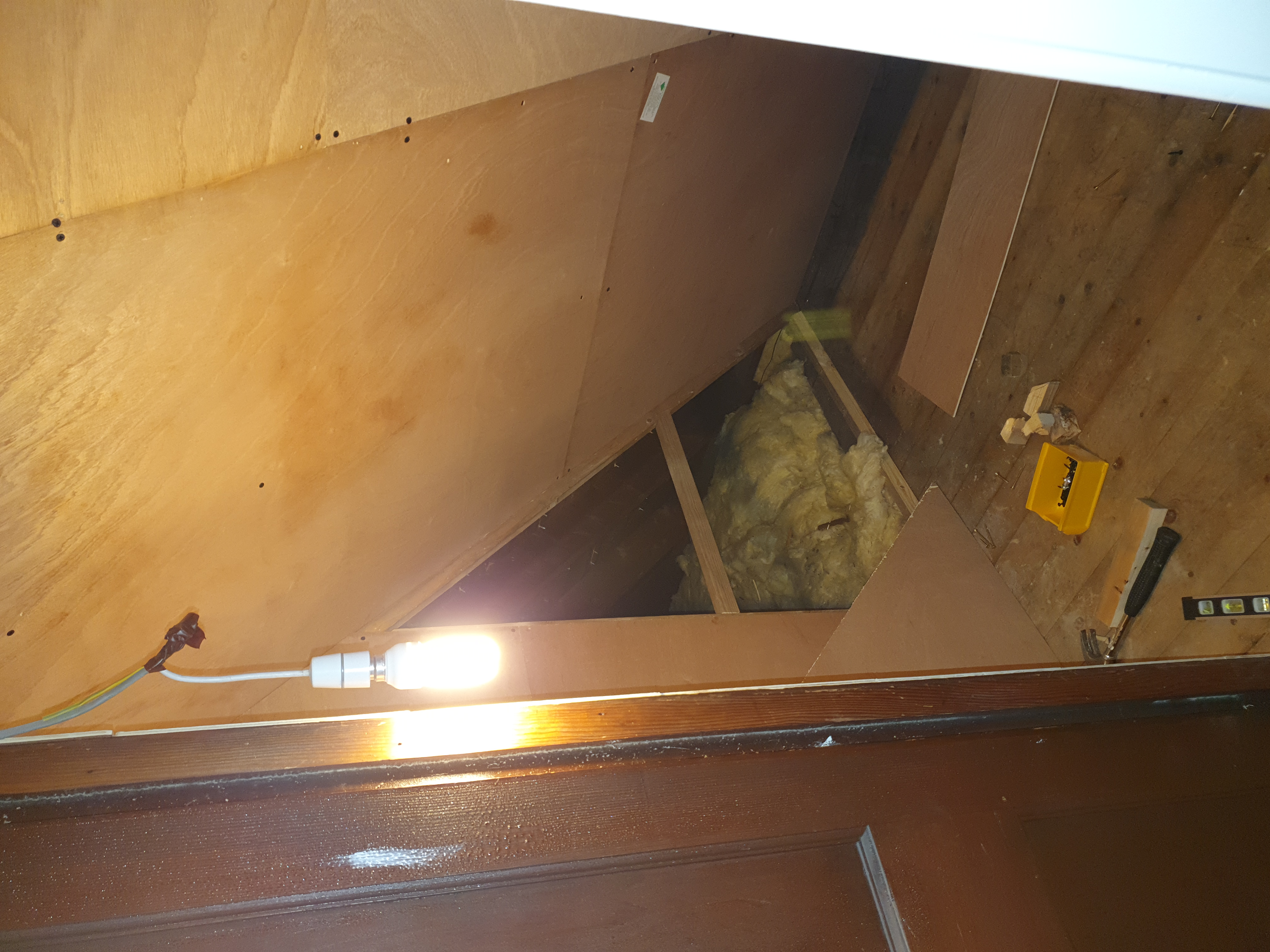 Eaves Cupboard Storage after