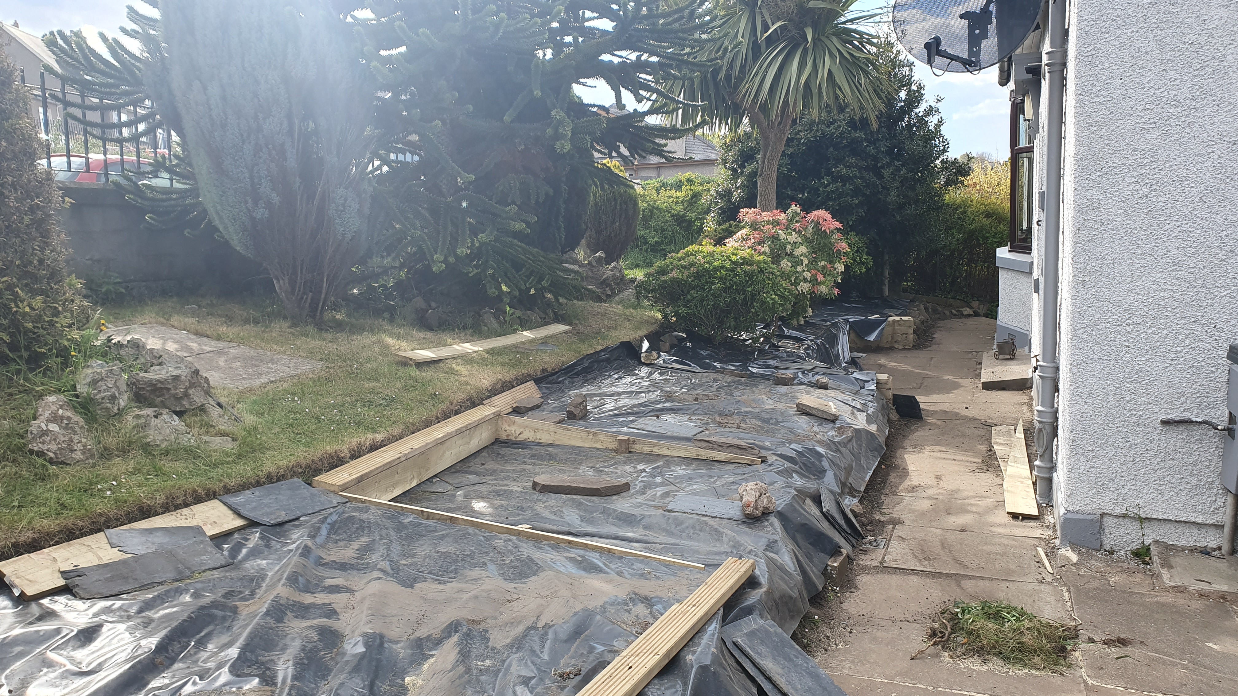 Garden Groundworks before